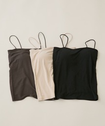 FUULLY STUDIO（フーリィーステューディオ）の「カップ付きベアキャミ/接触冷感（チューブトップ）」