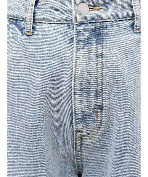 LAGUNAMOON(ラグナムーン)の「セミワイドカーブデニムパンツ(デニムパンツ・レディース・ライトブルー/インディゴブルー・MEDIUM/SMALL)」の8枚目の写真