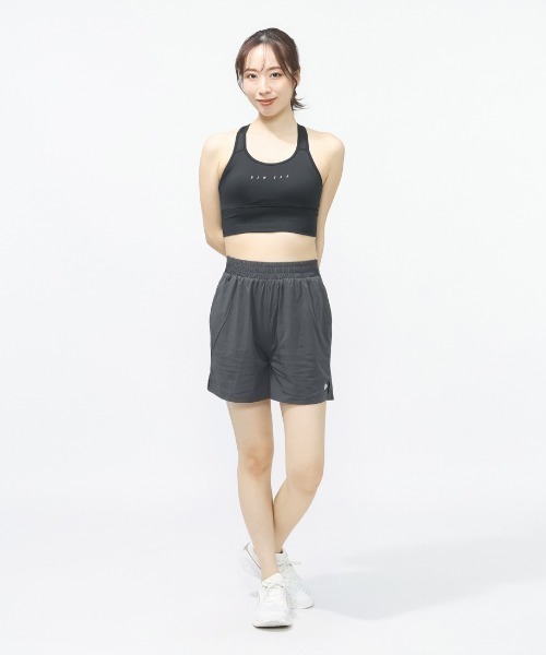 NEW ERA(ニューエラ)の「ニューエラ WPA SHORT PANTS CHA(その他パンツ・レディース・ダークグレー・S/M/L)」の4枚目の写真