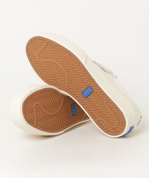 Keds(ケッズ)の「Keds ケッズ ジャンプ キック デュオ レザー メタリック ポップス ナチュラルホワイト(スニーカー・レディース・オフホワイト・22.5cm/23.0cm/23.5cm/24.0cm/24.5cm/25.0cm)」の9枚目の写真