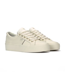 Keds ケッズ ジャンプ キック デュオ レザー メタリック ポップス ナチュラルホワイト