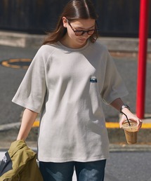 【UNNOTICEシリーズ】ファンクショナルファブリック ヘビーワッフル ラグランスリーブ 半袖Tシャツ / 抗菌防臭・UVカット【THE CRAFT CREW PRODUCTS】