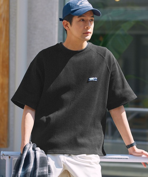 THE CRAFT CREW PRODUCTS(�U�N���t�g�N���[�v���_�N�c)�́yUNNOTICE�V���[�Y�z�t�@���N�V���i���t�@�u���b�N �w�r�[���b�t�� ���O�����X���[�u ����T�V���c / �R�ۖh�L�EUV�J�b�g�yTHE CRAFT CREW PRODUCTS�z(T�V���c/�J�b�g�\�[)