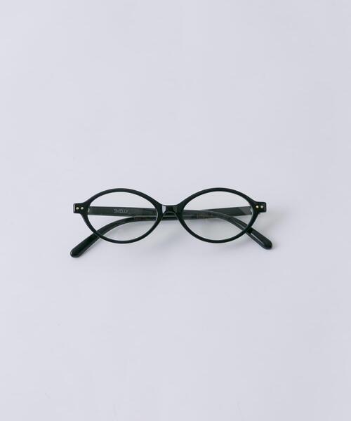 SMELLY（スメリー）の「オーバルスリムダテメガネ（メガネ・レディース・ブラック/ブラウン系その他・-）」の4枚目の写真