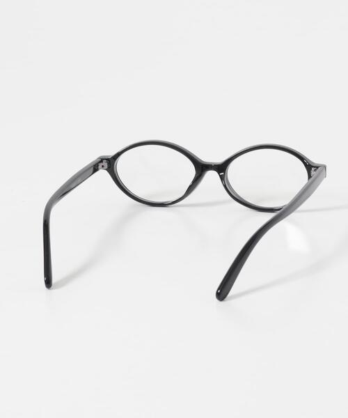 SMELLY（スメリー）の「オーバルスリムダテメガネ（メガネ・レディース・ブラック/ブラウン系その他・-）」の7枚目の写真