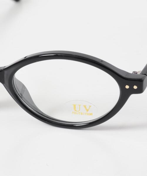 SMELLY（スメリー）の「オーバルスリムダテメガネ（メガネ・レディース・ブラック/ブラウン系その他・-）」の8枚目の写真