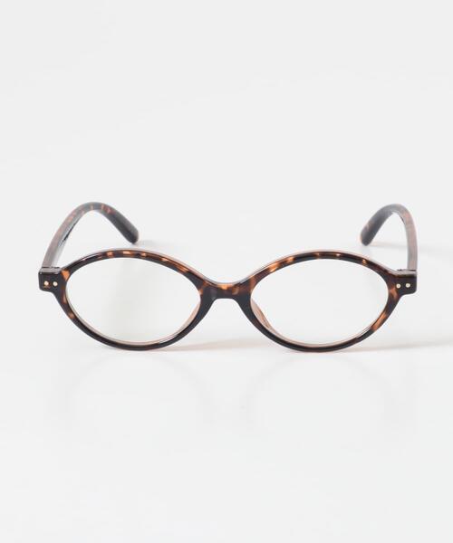 SMELLY（スメリー）の「オーバルスリムダテメガネ（メガネ・レディース・ブラック/ブラウン系その他・-）」の14枚目の写真
