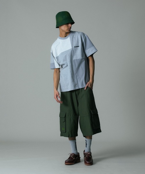 XLARGE(エクストララージ)の「CARGO SHORT PANTS(カーゴパンツ・メンズ・オリーブ/カモフラージュ/ブラック・34inch/36inch/32inch/30inch)」の9枚目の写真