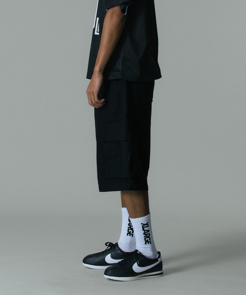XLARGE(エクストララージ)の「CARGO SHORT PANTS(カーゴパンツ・メンズ・オリーブ/カモフラージュ/ブラック・34inch/36inch/32inch/30inch)」の10枚目の写真