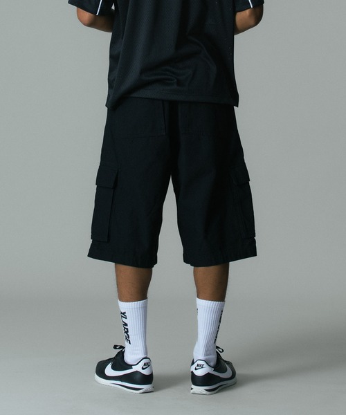 XLARGE(エクストララージ)の「CARGO SHORT PANTS(カーゴパンツ・メンズ・オリーブ/カモフラージュ/ブラック・34inch/36inch/32inch/30inch)」の11枚目の写真