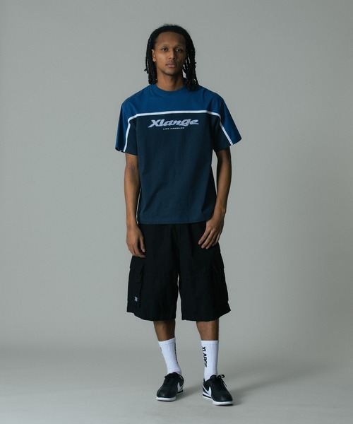 XLARGE(エクストララージ)の「CARGO SHORT PANTS(カーゴパンツ・メンズ・オリーブ/カモフラージュ/ブラック・34inch/36inch/32inch/30inch)」の13枚目の写真