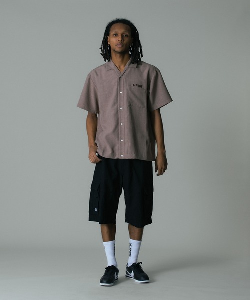 XLARGE(エクストララージ)の「CARGO SHORT PANTS(カーゴパンツ・メンズ・オリーブ/カモフラージュ/ブラック・34inch/36inch/32inch/30inch)」の14枚目の写真