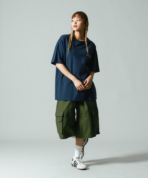 XLARGE(エクストララージ)の「CARGO SHORT PANTS(カーゴパンツ・メンズ・オリーブ/カモフラージュ/ブラック・34inch/36inch/32inch/30inch)」の8枚目の写真