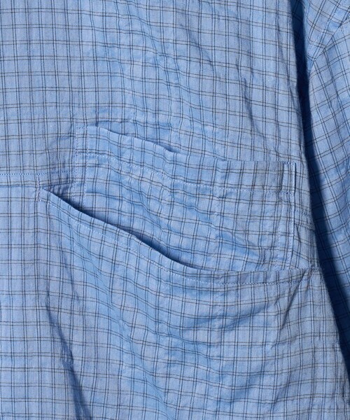 UNITED ARROWS & SONS(ユナイテッドアローズアンドサンズ)の「<UNITED ARROWS & SONS> UNECHECK REG SHIRT/シャツ(シャツ/ブラウス・メンズ・ライラック/ライトブルー・S/L/XL/M)」の14枚目の写真