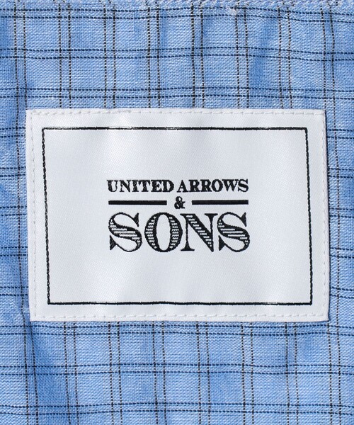 UNITED ARROWS & SONS(ユナイテッドアローズアンドサンズ)の「<UNITED ARROWS & SONS> UNECHECK REG SHIRT/シャツ(シャツ/ブラウス・メンズ・ライラック/ライトブルー・S/L/XL/M)」の21枚目の写真