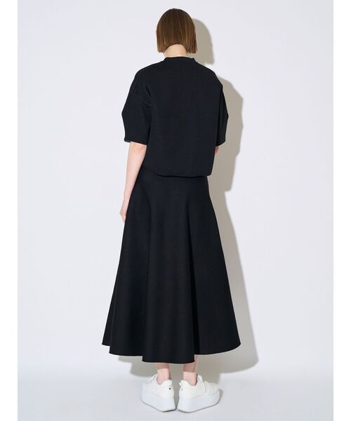 ELENDEEK（エレンディーク）の「ニットフレアスカート（スカート・レディース・オフホワイト/ネイビー/ブラック・FREE）」の20枚目の写真