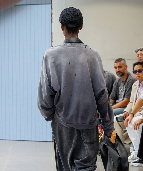 Maison MIHARA YASUHIRO(メゾンミハラヤスヒロ)の「【MIHARAYASUHIRO/ミハラヤスヒロ】Baseball Knit Cap / A16AC402 KNIT CAP(キャップ・メンズ・ブラック/ブルー・FREE)」の4枚目の写真