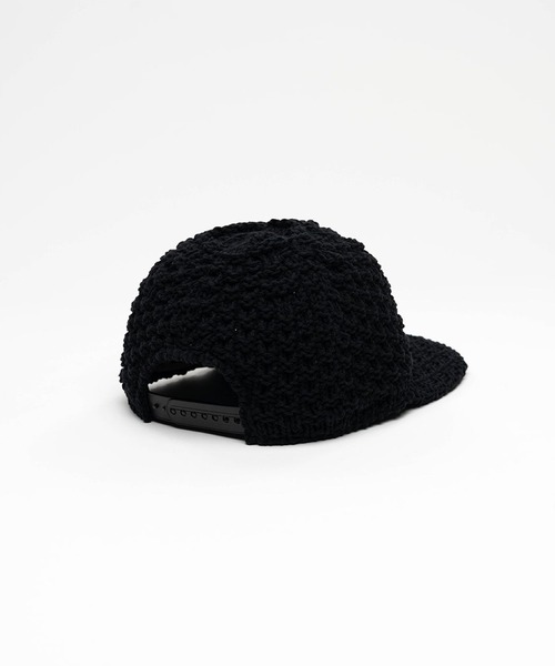 Maison MIHARA YASUHIRO(メゾンミハラヤスヒロ)の「【MIHARAYASUHIRO/ミハラヤスヒロ】Baseball Knit Cap / A16AC402 KNIT CAP(キャップ・メンズ・ブラック/ブルー・FREE)」の5枚目の写真