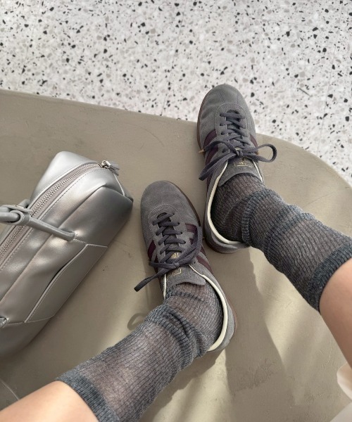 adidas Originals(アディダスオリジナルス)の「【adidas Originals for emmi】GAZELLE LO PRO W(スニーカー・レディース・グレー・23.5/26/25.5/25/22.5/28.5/28/24.5/24/23/27.5/27/26.5)」の14枚目の写真