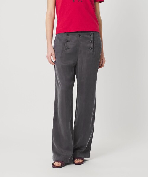 ATTISESSION(アティセッション)の「<ATTISESSION>セーラー パンツ(その他パンツ・レディース・ブラック/ダークグレー・38/36)」の1枚目の写真