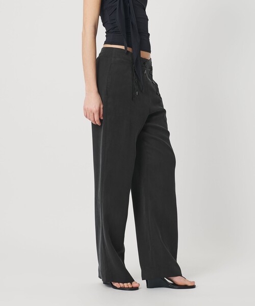 ATTISESSION(アティセッション)の「<ATTISESSION>セーラー パンツ(その他パンツ・レディース・ブラック/ダークグレー・38/36)」の3枚目の写真