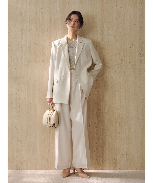 anuans（アニュアンス）の「ベーシックテーラードジャケット（テーラードジャケット・レディース・ミント/グレー/ホワイト系その他/ブラック・SMALL/MEDIUM）」の13枚目の写真