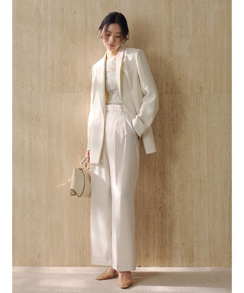 anuans（アニュアンス）の「ベーシックテーラードジャケット（テーラードジャケット・レディース・ミント/グレー/ホワイト系その他/ブラック・SMALL/MEDIUM）」の14枚目の写真