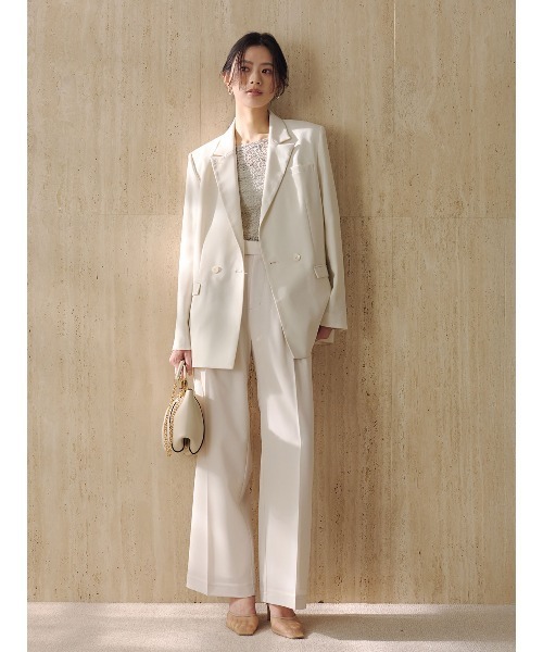 anuans（アニュアンス）の「ベーシックテーラードジャケット（テーラードジャケット・レディース・ミント/グレー/ホワイト系その他/ブラック・SMALL/MEDIUM）」の15枚目の写真