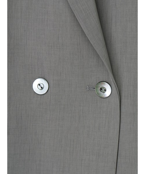 anuans（アニュアンス）の「ベーシックテーラードジャケット（テーラードジャケット・レディース・ミント/グレー/ホワイト系その他/ブラック・SMALL/MEDIUM）」の7枚目の写真