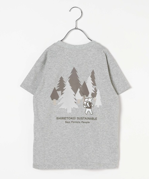 THE NORTH FACE(ザノースフェイス)の「【THE NORTH FACE(ザ・ノース・フェイス)】Shiretoko Toko T(KIDS)(Tシャツ/カットソー・キッズ・ホワイト/グレー/グリーン・140cm/160cm/150cm/130cm)」の13枚目の写真