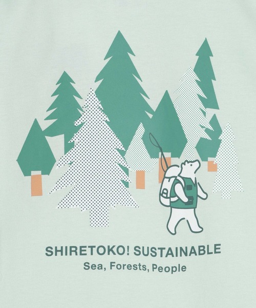 THE NORTH FACE(ザノースフェイス)の「【THE NORTH FACE(ザ・ノース・フェイス)】Shiretoko Toko T(KIDS)(Tシャツ/カットソー・キッズ・ホワイト/グレー/グリーン・140cm/160cm/150cm/130cm)」の19枚目の写真