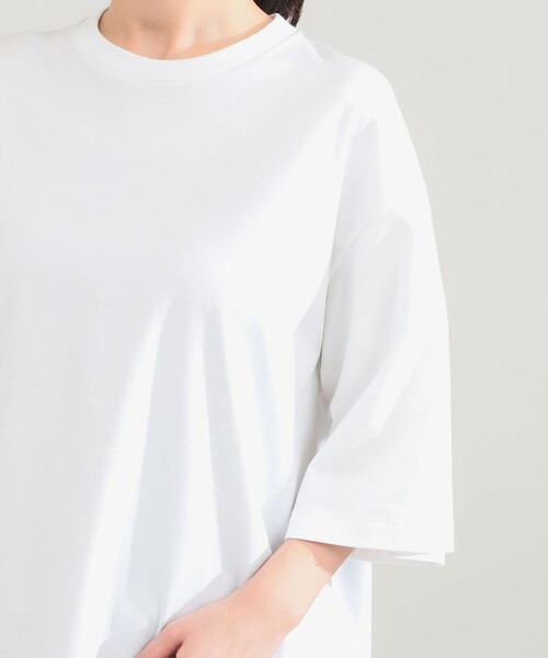 Demi-Luxe BEAMS(デミルクス ビームス)の「【7/31値下げ】AK+1 / ビッグ Tシャツ(Tシャツ/カットソー・レディース・ホワイト/チャコールグレー・ONE SIZE)」の20枚目の写真