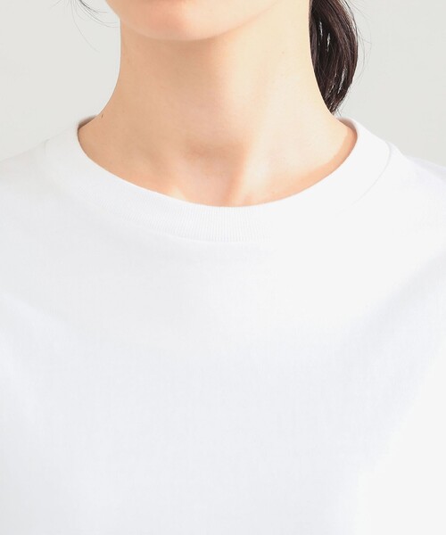 Demi-Luxe BEAMS(デミルクス ビームス)の「【7/31値下げ】AK+1 / ビッグ Tシャツ(Tシャツ/カットソー・レディース・ホワイト/チャコールグレー・ONE SIZE)」の3枚目の写真