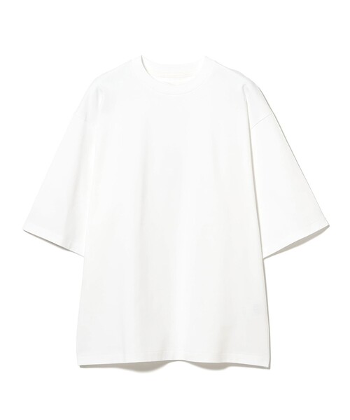 Demi-Luxe BEAMS(デミルクス ビームス)の「【7/31値下げ】AK+1 / ビッグ Tシャツ(Tシャツ/カットソー・レディース・ホワイト/チャコールグレー・ONE SIZE)」の7枚目の写真