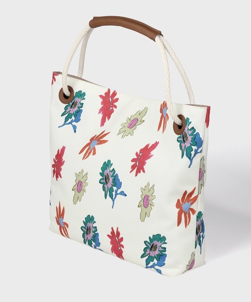 Paul Smith（ポールスミス）の「プリントキャンバスSS26 トートバッグ / 365002 WN230T（トートバッグ・レディース・オフホワイト・FREE）」の2枚目の写真