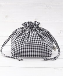 one'sterrace（ワンズテラス）の「【ワンズテラスオリジナル】Bonnie ランチ巾着 ギンガム（キッチンツール）」