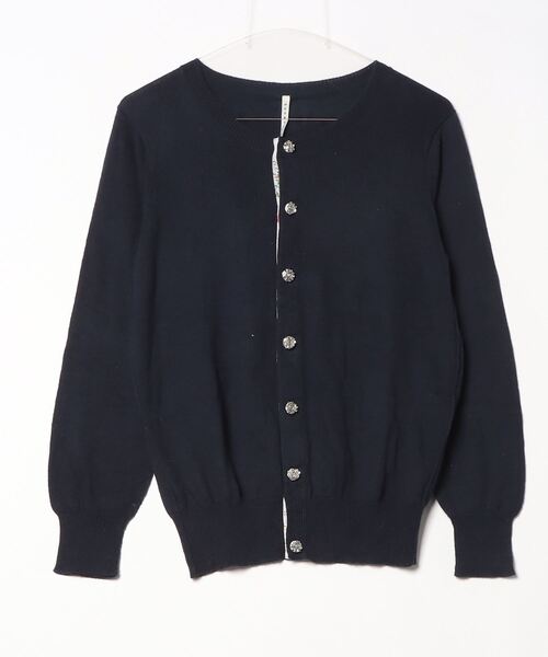 スナオクワハラ カーディガン cotton linen knit cardigan - SUNAOKUWAHARA ONLINE STORE