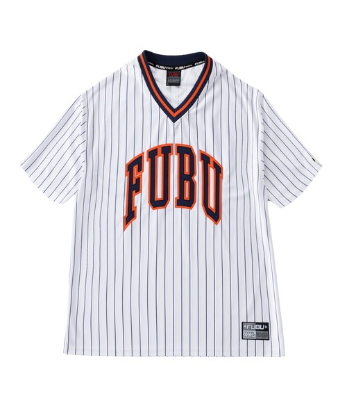 FUBU( フブ)の「FUBU フブ ブランド Patch V Neck TShirts/パッチVネックTシャツ(Tシャツ/カットソー・メンズ・ブラック/レオパード/ホワイト・L/M/XXL/XL)」の22枚目の写真