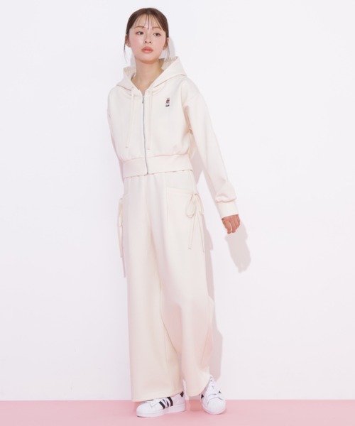 JILL by JILL STUART(ジルバイジルスチュアート)の「<BEARシリーズ>ワンポイント刺繍パーカー(パーカー・レディース・ホワイト/グレー/ピンク・FREE)」の21枚目の写真