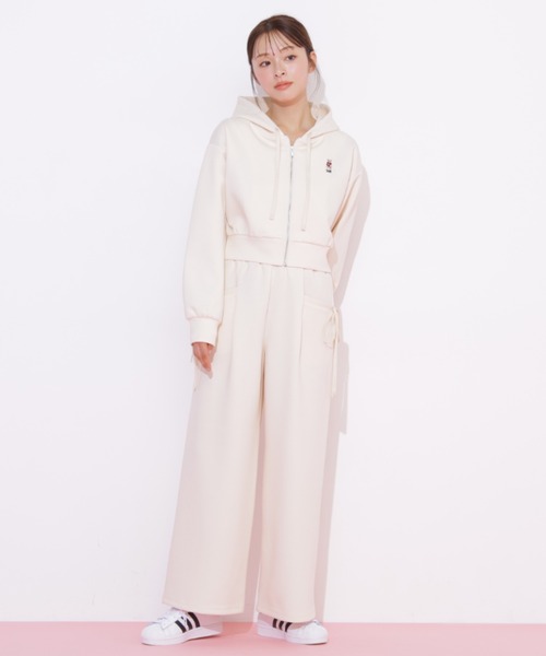 JILL by JILL STUART(ジルバイジルスチュアート)の「<BEARシリーズ>ワンポイント刺繍パーカー(パーカー・レディース・ホワイト/グレー/ピンク・FREE)」の20枚目の写真