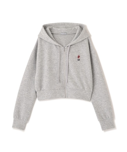 JILL by JILL STUART(ジルバイジルスチュアート)の「<BEARシリーズ>ワンポイント刺繍パーカー(パーカー・レディース・ホワイト/グレー/ピンク・FREE)」の9枚目の写真