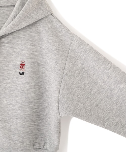 JILL by JILL STUART(ジルバイジルスチュアート)の「<BEARシリーズ>ワンポイント刺繍パーカー(パーカー・レディース・ホワイト/グレー/ピンク・FREE)」の12枚目の写真