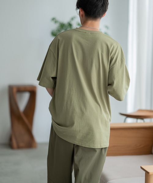 En serio TOKYO(エンソリオトーキョー)の「【SIDEWAYSTANCE】刺繍スケボーダウナーベア半袖Tシャツ SIDE24-055(Tシャツ/カットソー・メンズ・アッシュ/ブラック/カーキ/ホワイト・SMALL/MEDIUM/LARGE/X-LARGE)」の10枚目の写真