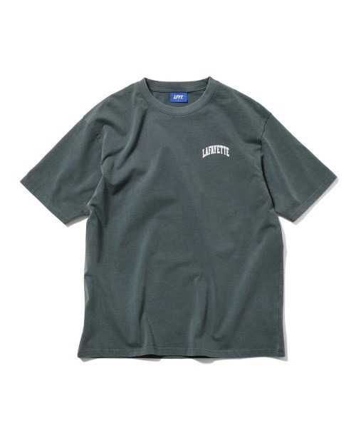 LFYT(エルエフワイティー)の「LFYT ラファイエット - ARCH LOGO WASHED TEE 半袖Tシャツ LS260101(Tシャツ/カットソー・メンズ・ブラウン/カモフラージュ/ブラック・MEDIUM/LARGE/X-LARGE/XX-LARGE/SMALL)」の2枚目の写真