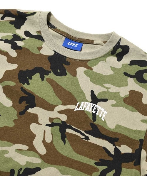 LFYT(エルエフワイティー)の「LFYT ラファイエット - ARCH LOGO WASHED TEE 半袖Tシャツ LS260101(Tシャツ/カットソー・メンズ・ブラウン/カモフラージュ/ブラック・MEDIUM/LARGE/X-LARGE/XX-LARGE/SMALL)」の10枚目の写真
