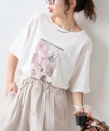 CIAOPANIC TYPY | 【さらっと快適/ドライタッチ】アソートフォトプリント半袖Tee(Tシャツ/カットソー)