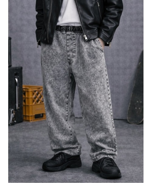 Sakka(サッカ)の「ケミカル加工スエットカーブパンツ(その他パンツ・メンズ・グレー・LARGE/MEDIUM)」の6枚目の写真