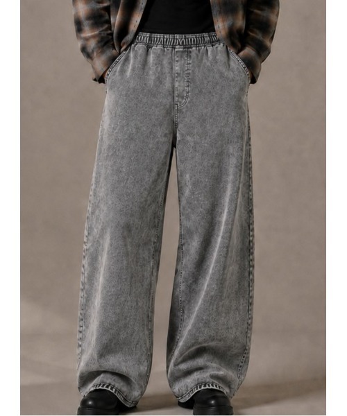 Sakka(サッカ)の「ケミカル加工スエットカーブパンツ(その他パンツ・メンズ・グレー・LARGE/MEDIUM)」の9枚目の写真