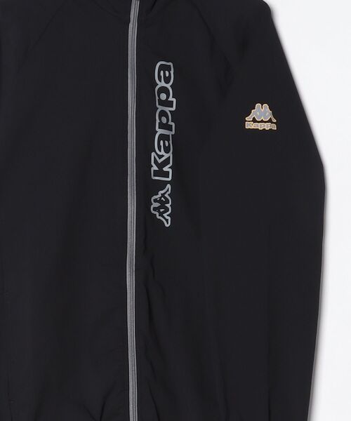 Kappa(カッパ)の「カッパ Kappa Kappaトラックジャケット(ジャージ・メンズ・ブラック/オフホワイト・M/L/LL)」の4枚目の写真