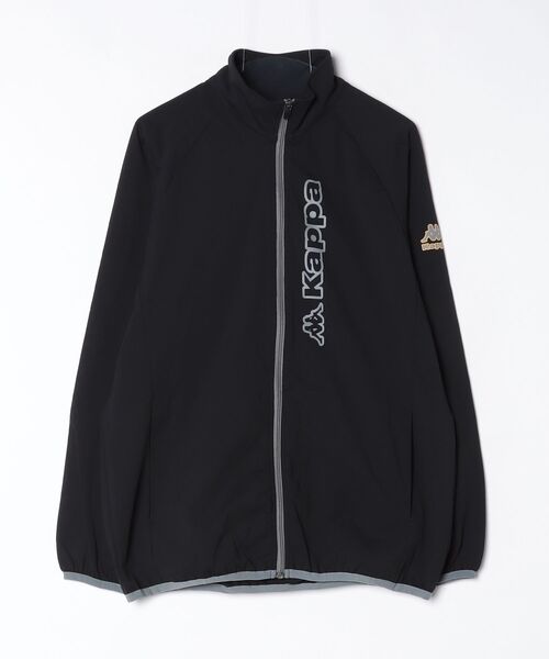 Kappa(カッパ)の「カッパ Kappa Kappaトラックジャケット(ジャージ・メンズ・ブラック/オフホワイト・M/L/LL)」の13枚目の写真